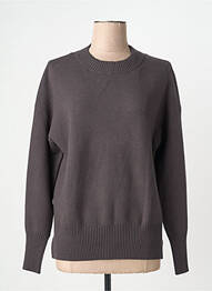 Pull col rond manches longues gris GERRY WEBER femme
