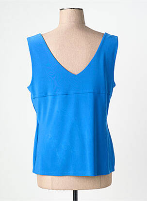 Top stretch sans manche bleu clair JOSEPH RIBKOFF femme