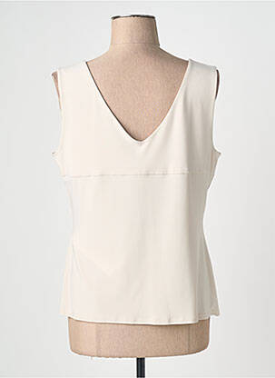 Top stretch sans manche beige JOSEPH RIBKOFF femme