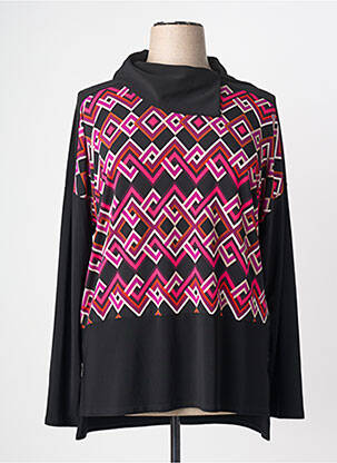 T-shirt manches longues manches longues noir JOSEPH RIBKOFF femme