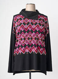 T-shirt manches longues manches longues noir JOSEPH RIBKOFF femme