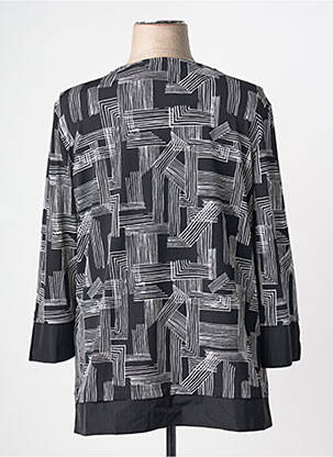 Top stretch manches longues noir JOSEPH RIBKOFF femme