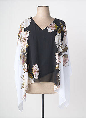 Top stretch manches longues noir JOSEPH RIBKOFF femme