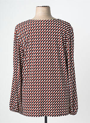 Top stretch manches longues marron JOSEPH RIBKOFF femme