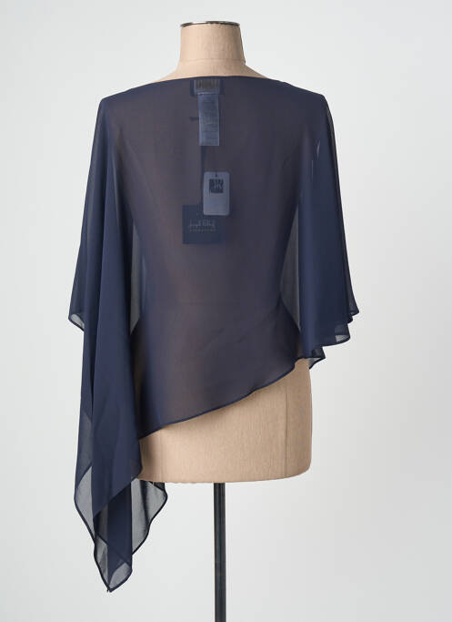 Poncho bleu JOSEPH RIBKOFF femme