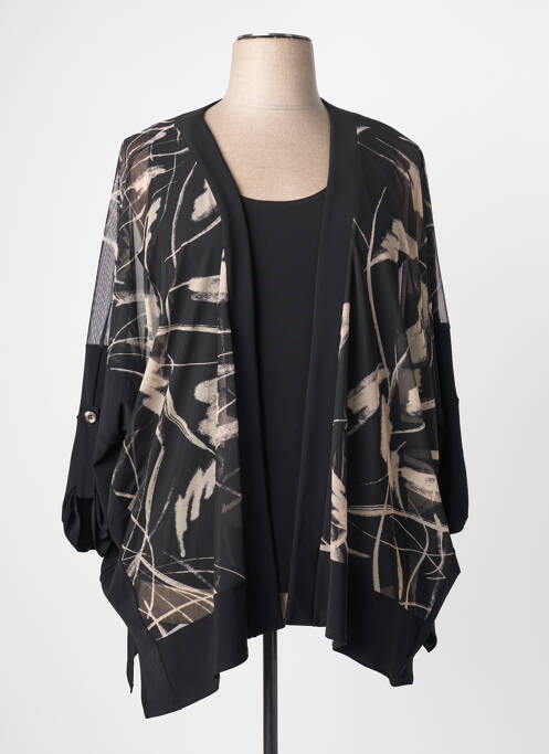 Twin-set imprimé fantaisie noir JOSEPH RIBKOFF femme