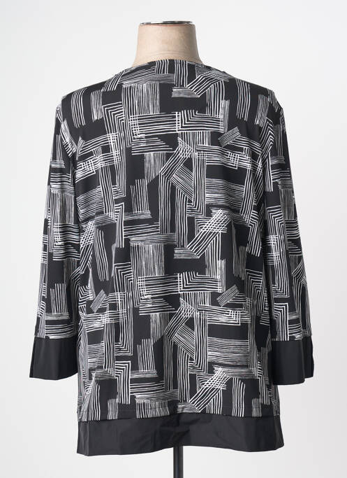 Top stretch manches longues noir JOSEPH RIBKOFF femme