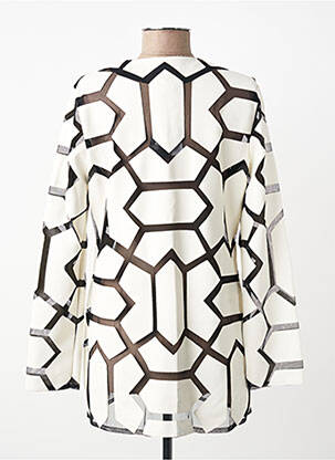 Veste chic poches beige JOSEPH RIBKOFF femme