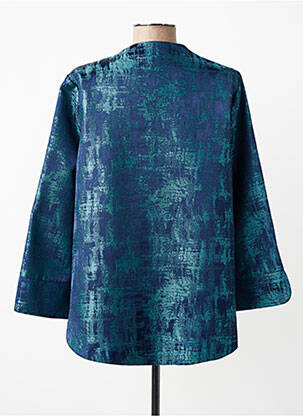Veste chic col rond vert JOSEPH RIBKOFF femme