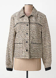 Manteau court poches sans capuche beige GERRY WEBER femme