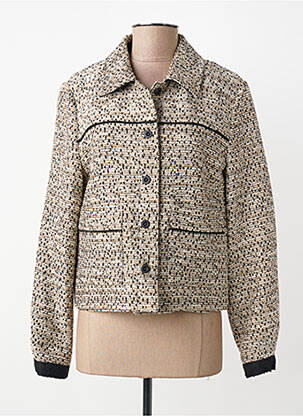 Manteau court poches sans capuche beige GERRY WEBER femme