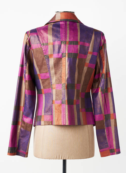Blazer coupe cintrée violet JOSEPH RIBKOFF femme
