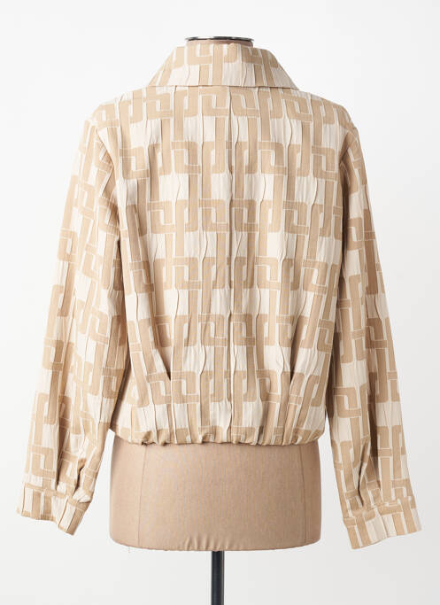 Blouson finition intérieure doublure satiné beige GERRY WEBER femme