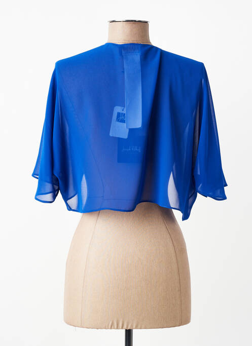 Boléro manches courtes bleu JOSEPH RIBKOFF femme