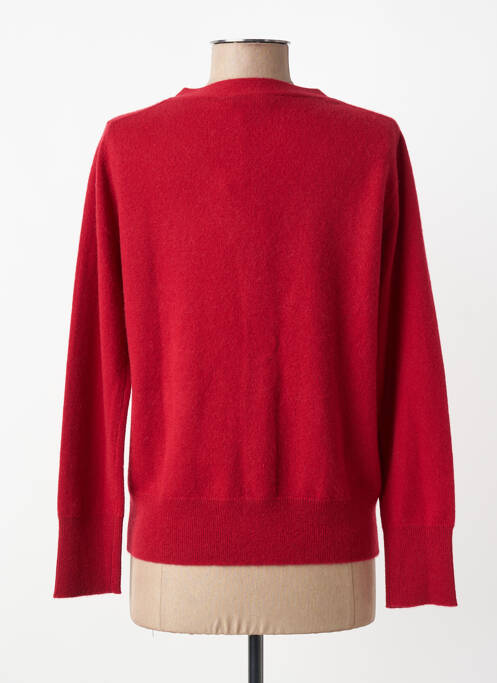 Gilet manches longues stretch rouge ESTHEME femme