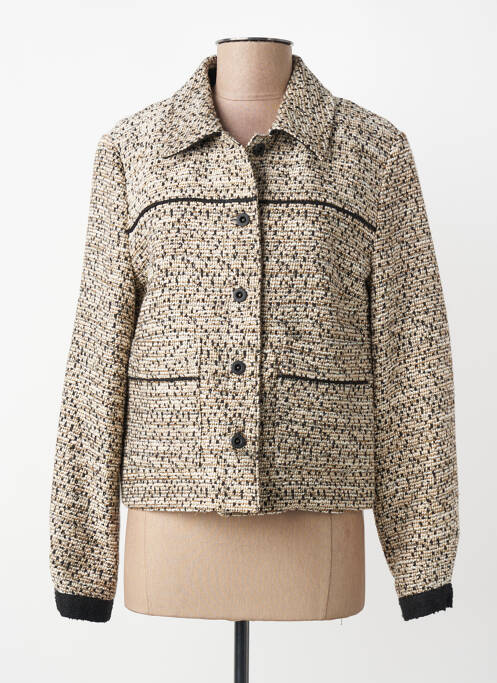 Manteau court poches sans capuche beige GERRY WEBER femme