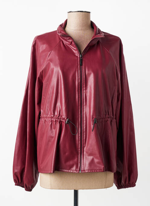 Veste casual poches rouge JOSEPH RIBKOFF femme