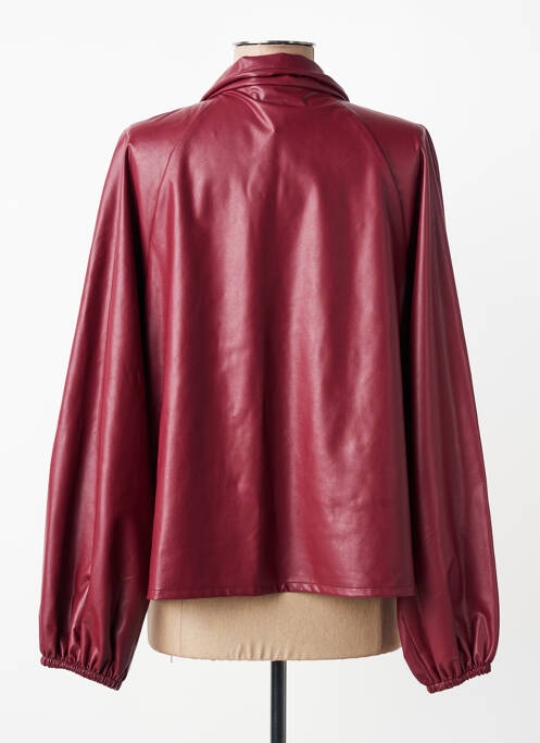 Veste casual poches rouge JOSEPH RIBKOFF femme