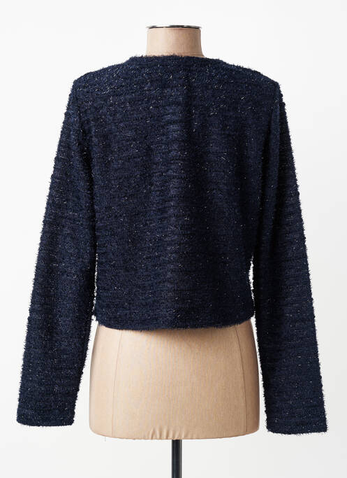 Veste chic col rond bleu SOMMERMANN femme