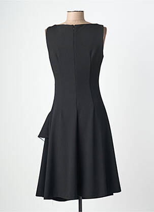 Robe mi-longue sans manche sans manche noir JOSEPH RIBKOFF femme