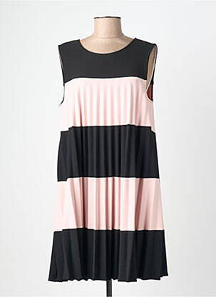 Robe courte sans manche sans manche noir JOSEPH RIBKOFF femme