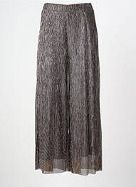 Pantalon large coupe fluide taille normale marron JOSEPH RIBKOFF femme