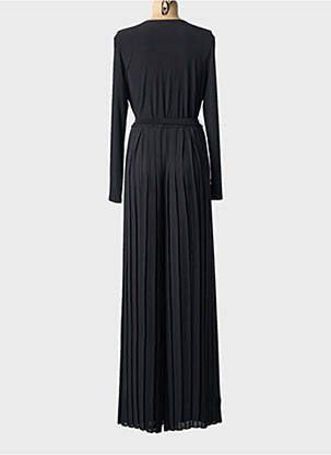 Combi-pantalon coupe fluide manches longues noir JOSEPH RIBKOFF femme