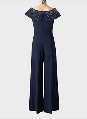 Combi-pantalon manches courtes manches courtes bleu JOSEPH RIBKOFF femme