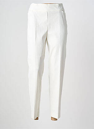 Pantalon 7/8 stretch taille normale beige JOSEPH RIBKOFF femme