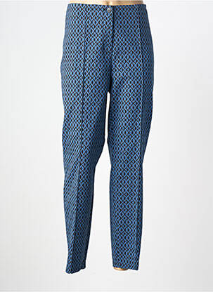 Pantalon 7/8 stretch taille normale bleu GERRY WEBER femme