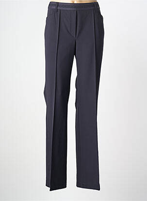 Pantalon flare taille élastique taille normale bleu GARDEUR femme