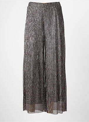 Pantalon large coupe fluide taille normale marron JOSEPH RIBKOFF femme