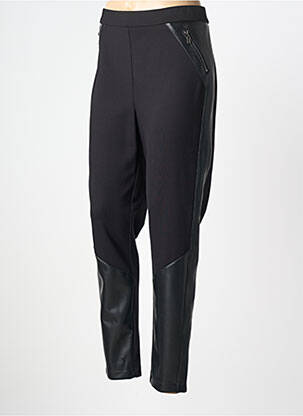 Pantalon slim taille élastique taille normale noir JOSEPH RIBKOFF femme