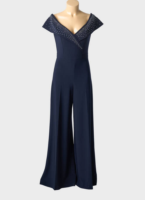 Combi-pantalon manches courtes manches courtes bleu JOSEPH RIBKOFF femme