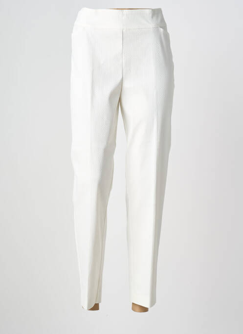 Pantalon 7/8 stretch taille normale beige JOSEPH RIBKOFF femme