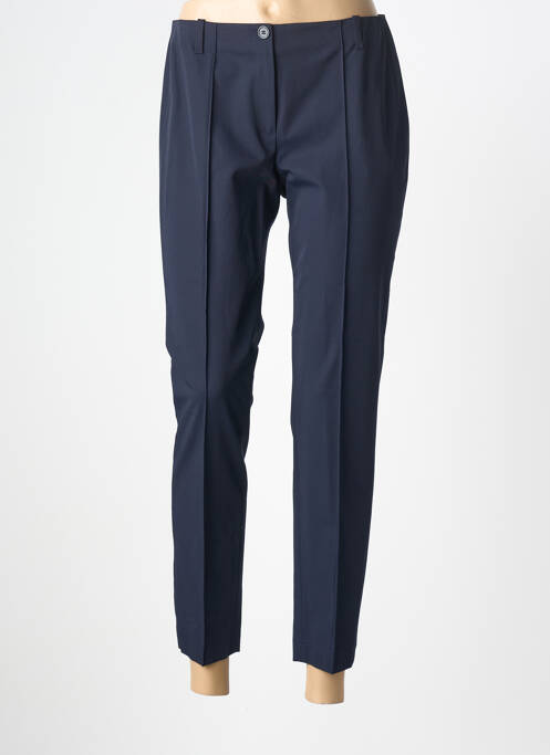 Pantalon 7/8 taille élastique taille normale bleu BASLER femme