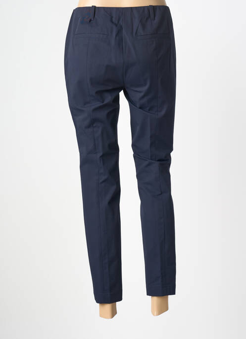 Pantalon 7/8 taille élastique taille normale bleu BASLER femme