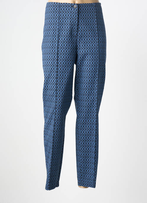 Pantalon 7/8 stretch taille normale bleu GERRY WEBER femme