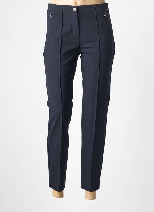 Pantalon 7/8 taille haute taille haute bleu GERRY WEBER femme
