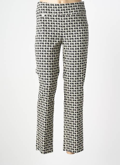 Pantalon 7/8 taille élastique taille normale noir JOSEPH RIBKOFF femme