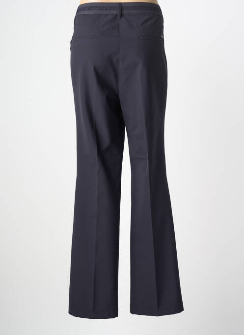 Pantalon flare taille élastique taille normale bleu GARDEUR femme