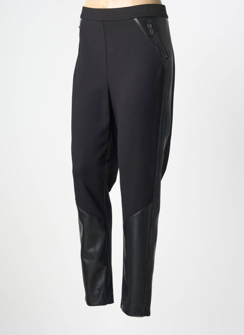 Pantalon slim taille élastique taille normale noir JOSEPH RIBKOFF femme