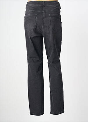 Jeans coupe slim stretch taille basse noir BASLER femme
