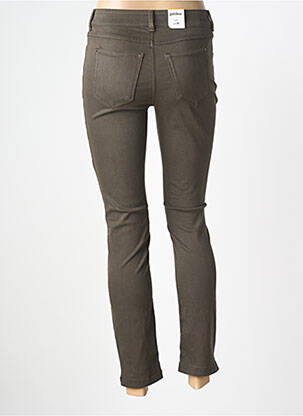 Jeans coupe slim stretch taille normale vert GARDEUR femme