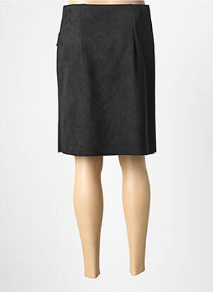 Jupe mi-longue coupe droite noir JOSEPH RIBKOFF femme