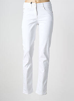 Jeans coupe slim stretch taille normale blanc GERRY WEBER femme