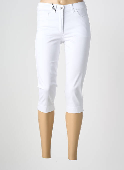 Corsaire tissage popeline taille normale blanc GERRY WEBER femme