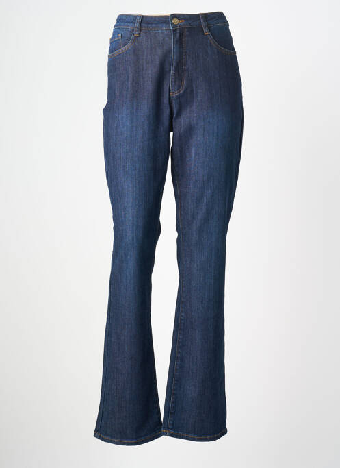 Jeans bootcut taille haute taille haute bleu JOSEPH RIBKOFF femme
