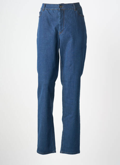 Jeans coupe slim stretch taille normale bleu GARDEUR femme