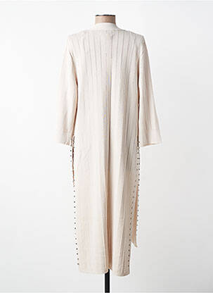 Gilet manches longues manches longues beige JOSEPH RIBKOFF femme